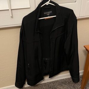 Dockers Classic Black Zip-Up Jacket